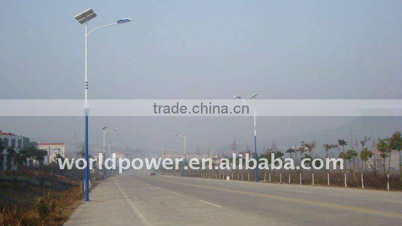 8 Meter Single Arm LED Solar Street Lamps