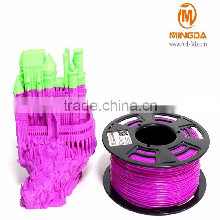 3d printer material cost high quality 3d printer filament PLA import new material