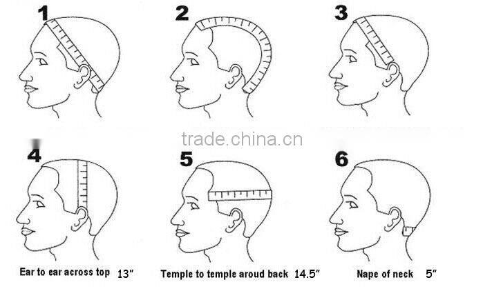 Full lace, lace front, glueless lace wig caps without the hair