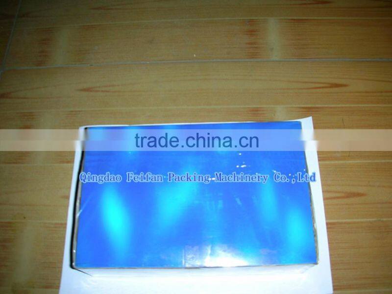 Cosmetics Box Cellophane Packing Machine