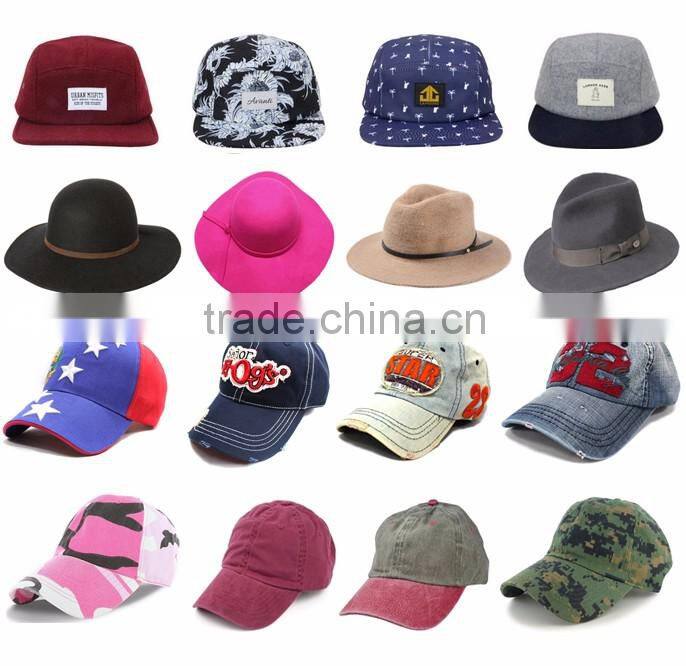 New Design China Supplier Customize Washed Cotton Baseball Caps