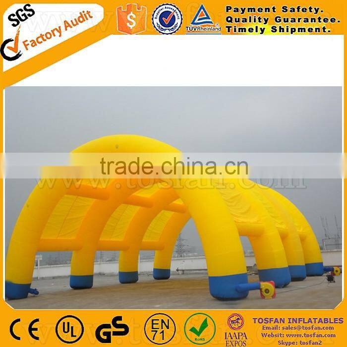 color inflatable wedding tent,giant inflatable shelter tent F4022A