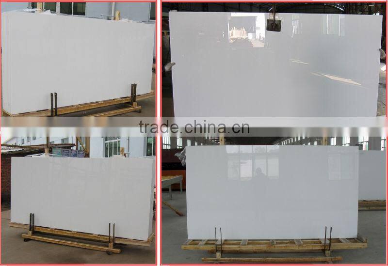 Nano Glass Stone Crystal White Tiles