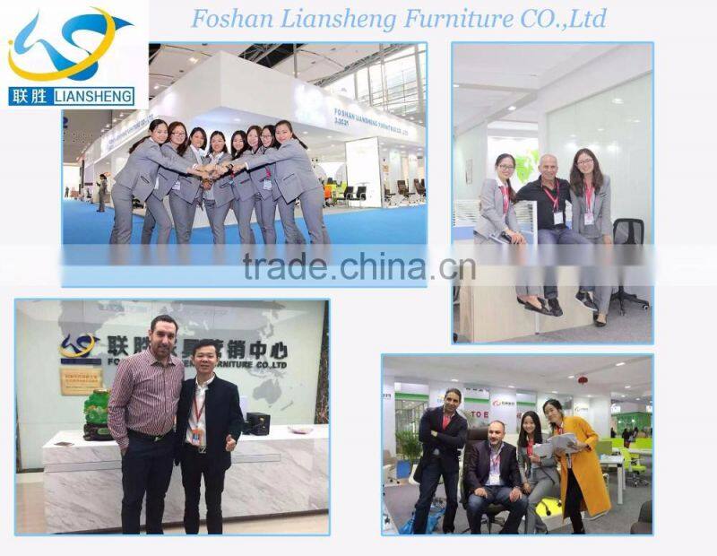 S818 Top grade office leather sofa with oil leather and stainless steel leg