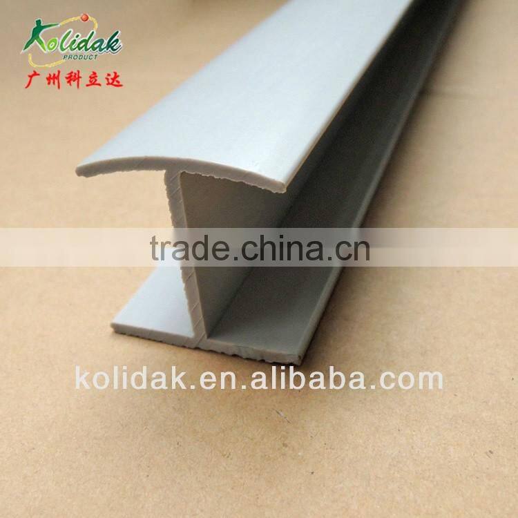 Rail shape PVC plastic product extrusion
