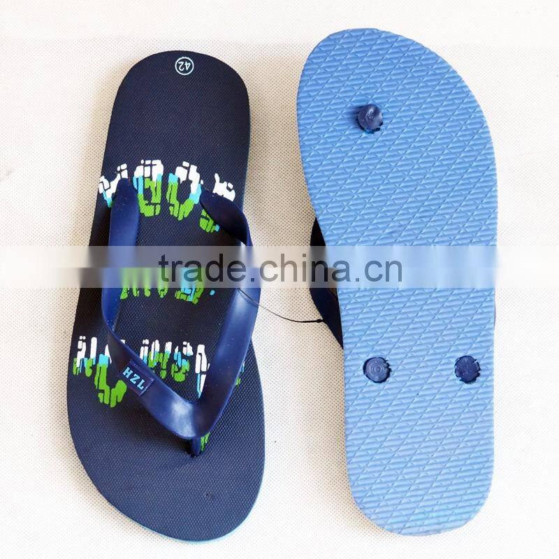 2016 new arrival EVA boys flip flops beach slippers