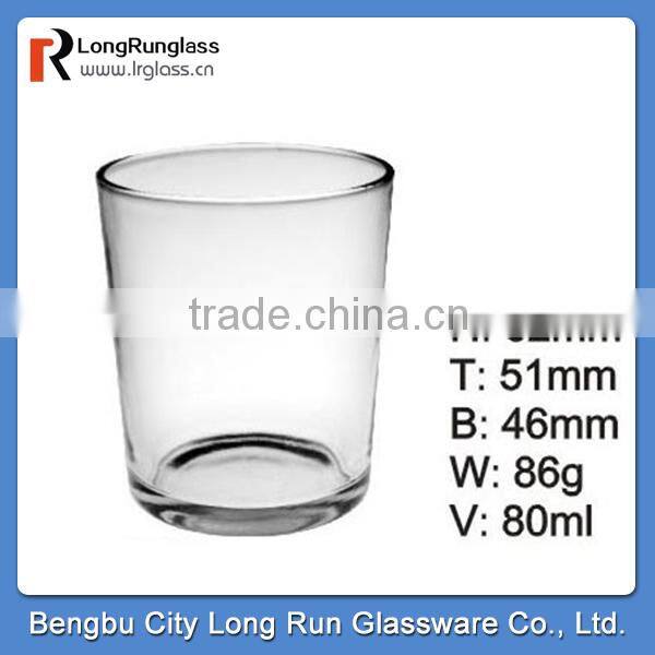 LongRun 56ml clear unbreakable glass cup&shot glassware sets wholesale