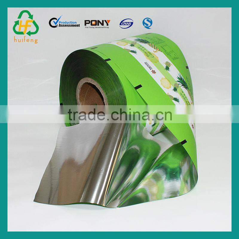 Laminated film bag packing for fruit