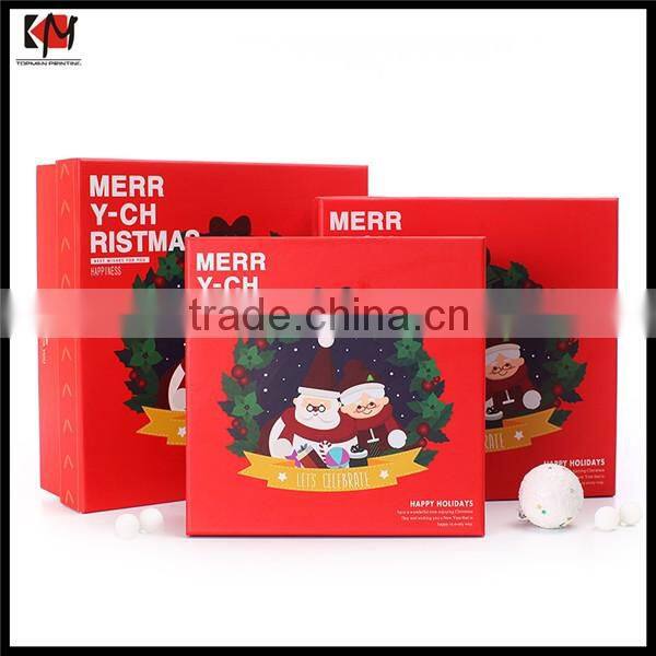 Christmas Gift Box With Lids Custom Wholesale Paper Box Packaging