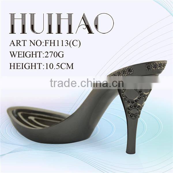 factory directly fashional ABS high heel shoe sole,heel sole part