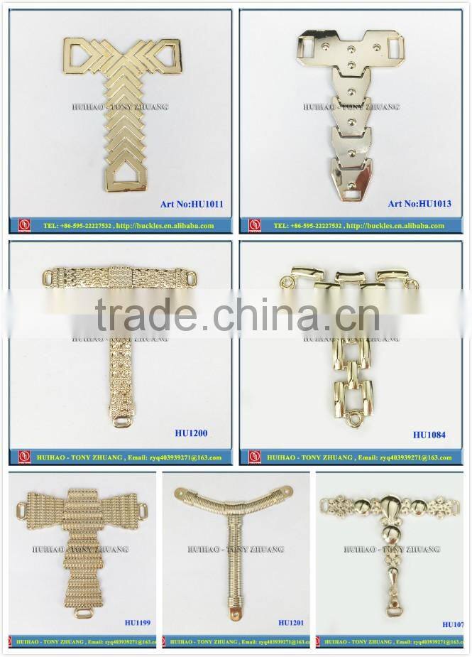 Wholesales gold TPU shoes chain accessories