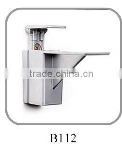 High quality small flat metal aluminum glass holding clips