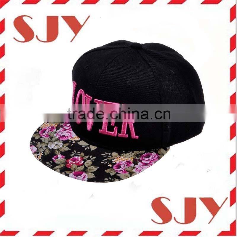 High quality Metal Buckle Back Hat Custom 3D Embroidered Baseball Cap