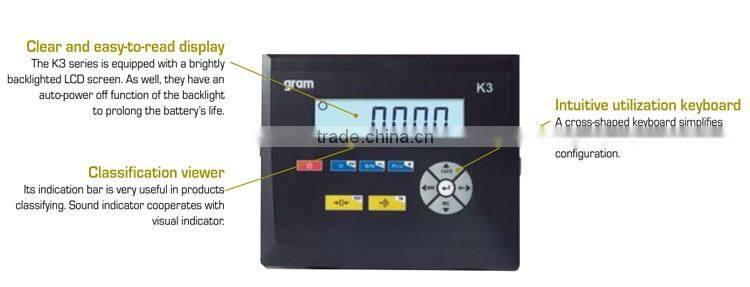 Weighing Scale Indicator for All Types of Applications