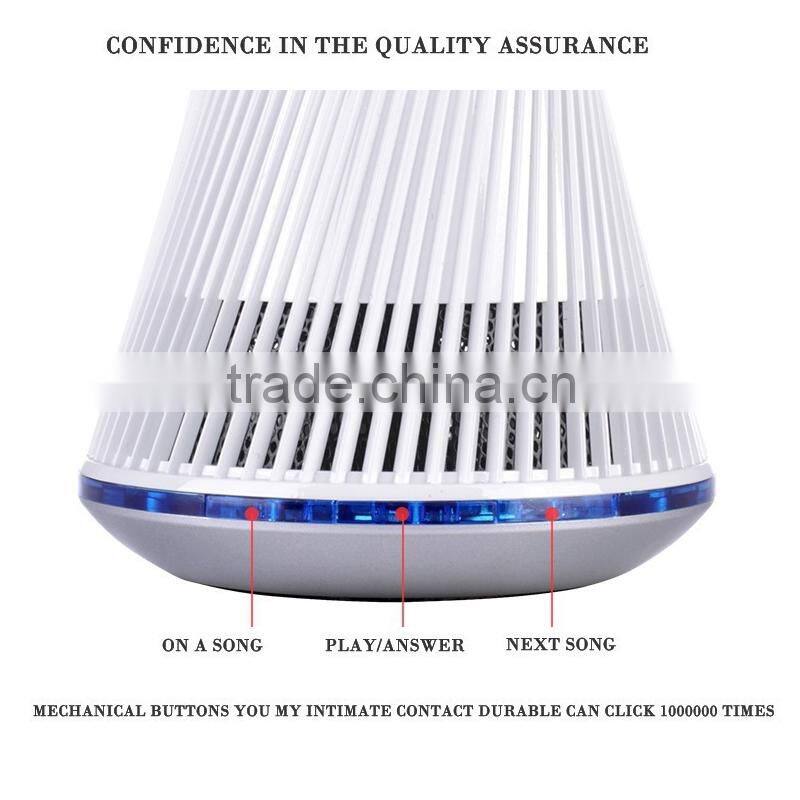 Portable Wireless 1100Mah 3W Bluetooth Speaker For Hands-free Calls