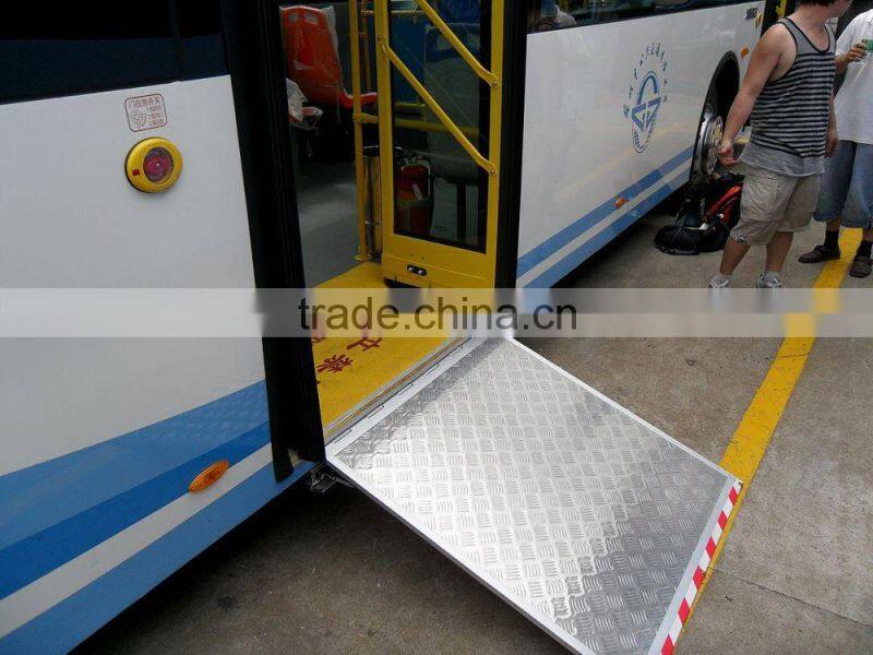EWR-L bus wheelchair Ramps load 350kg with CE certificate