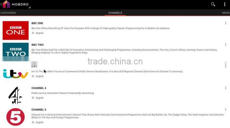 2016 Newest Q-BOX Android TV Box Android 5.1 KODI Amlogic Q-Box S905 2/16G, Dual WIFI Bluetooth Smart TV Box