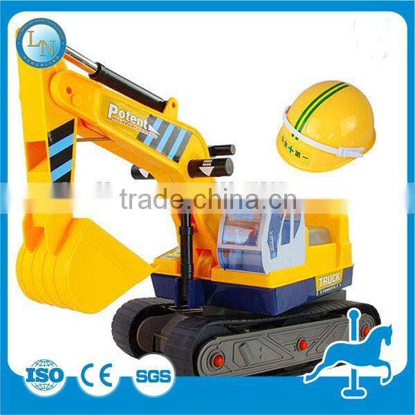 Amusement park kids excavator ride!!! Fairground equipment kids mini excavator for sale