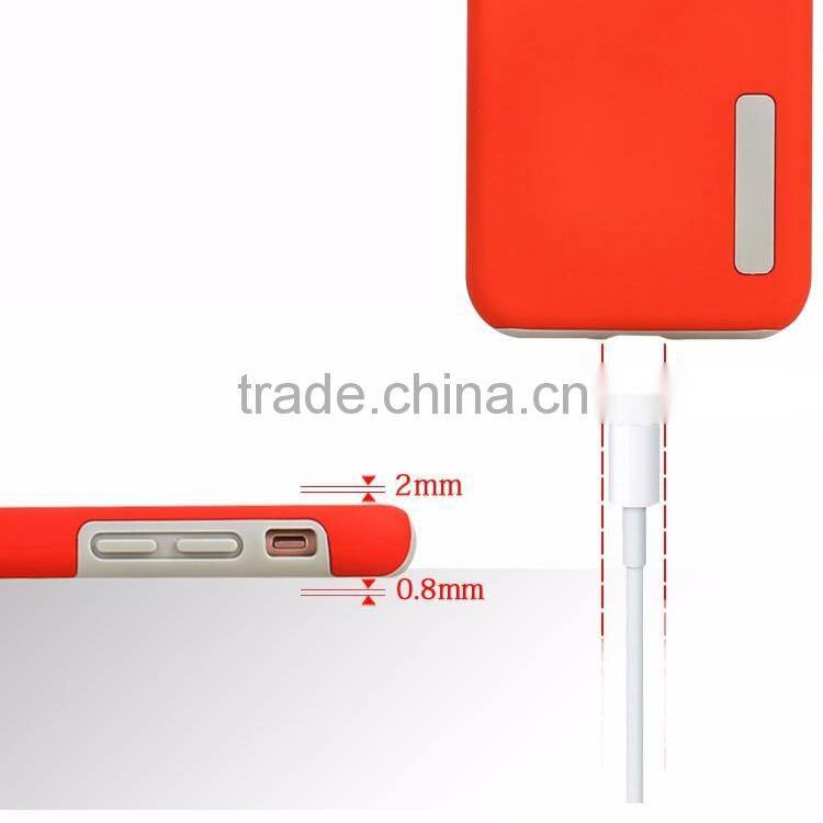 full covered pc+tpu case for iphone 7/7 plus 2 in 1 case for iphone 7 shock proof promotion case