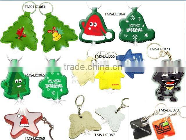 new design hot new products custom leather keyring 2016 pu metal logo keychain