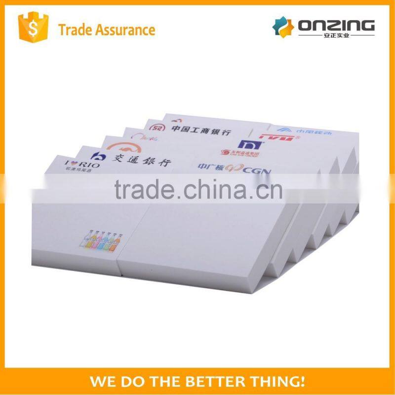 Custom logo printed stationery small pads of paper sticky note