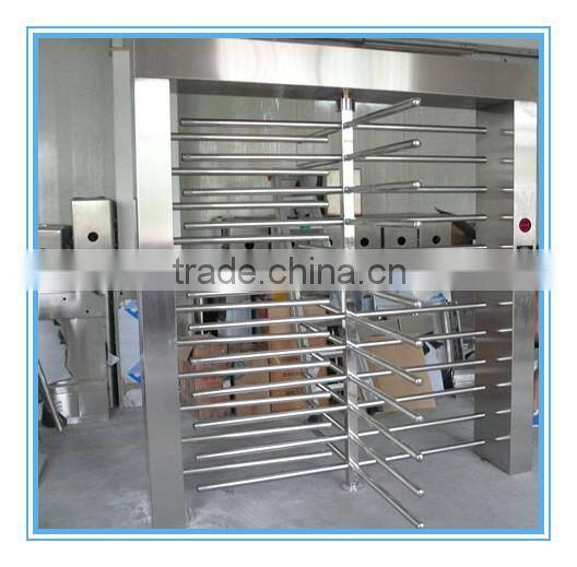 rfid smart card door access controller turnstile/ Stadium access semi-automatic full height turnstile