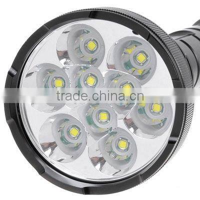 led mini aluminum 9 led flashlight