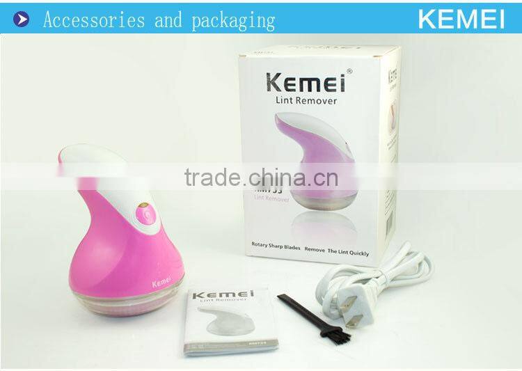Kemei722 Electric Rechargeable lint Remover Carpet Lint Remover