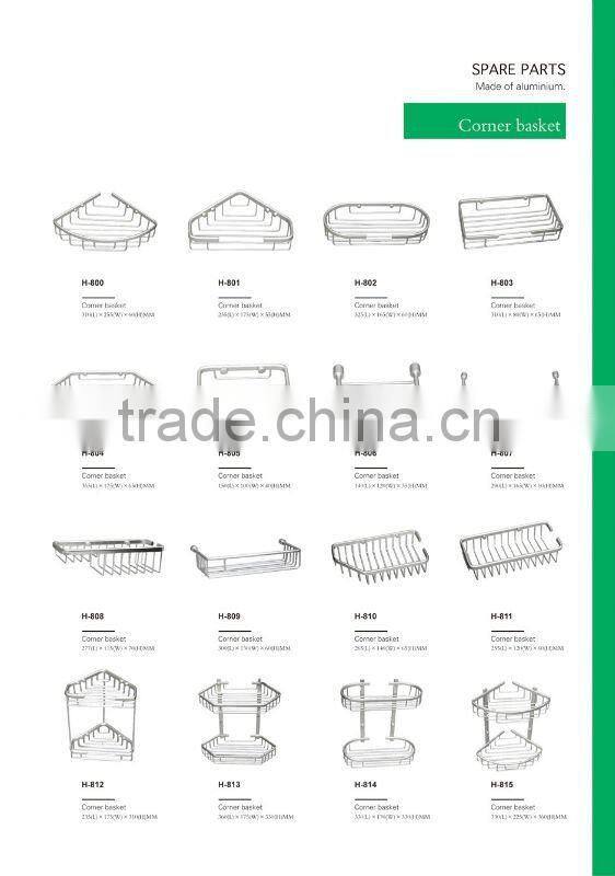 brass corner baske/bathroom accessory WT-510A