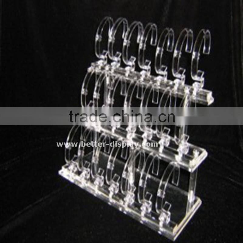 wholesale clear acrylic wrist watch holder