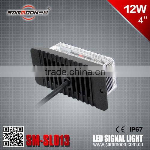 4 Inch 12W LED Signal Light Work Light with cree chip fog light
