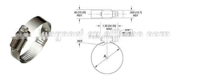 Stable High quality American style cast iron saddle clamp