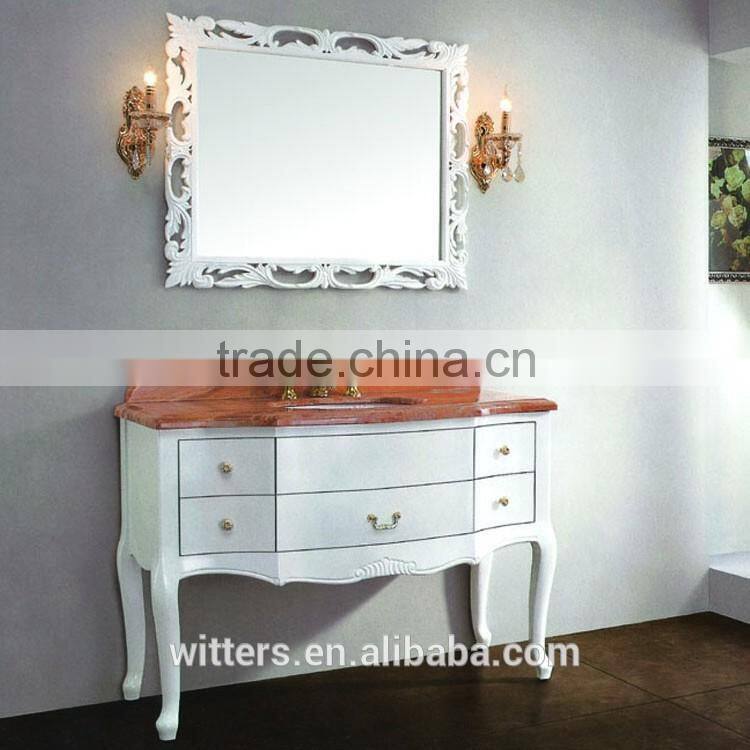 WTS-1300 47'' eurostyle floor mounted bathroom mirrored cabinets for a small bathroom