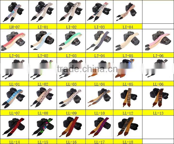 Cheapest straps LYNCA LK series manufacturer camera strap Spain national flag camera strap
