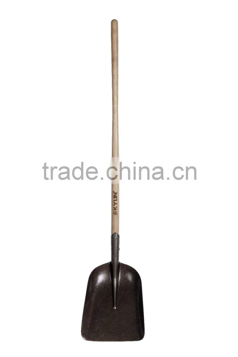 Mytest DIGGING TOOLS ASH HANDLE STEEL EASTERN SCOOP