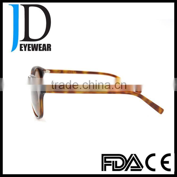 2016 summer luxury matte tortoise sun eyewear with brown lens