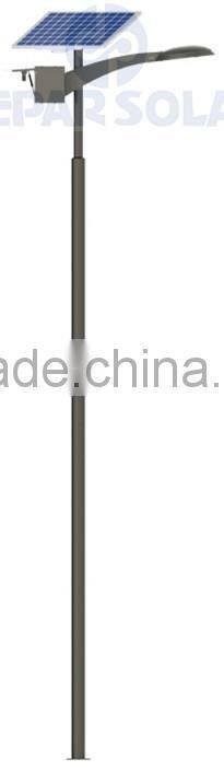 18W Solar Street Light 5m pole- ANAMBRA Series single arm round design new product