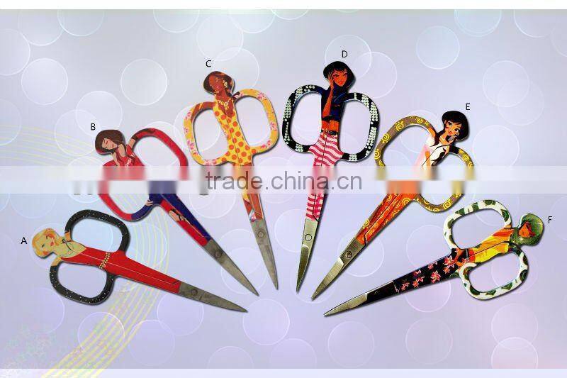 Fancy stainless steel beauty scissors/Manicure scissor