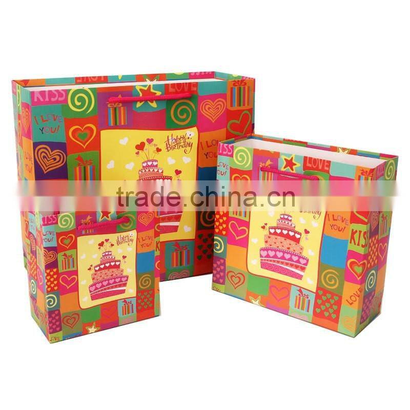 Christmas/birthday Gift Bags Cheapest paper shopping bag