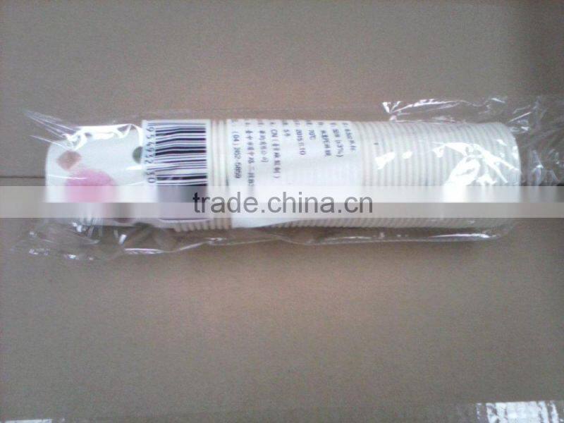 6 oz printed single wall disposable paper cup with logo print