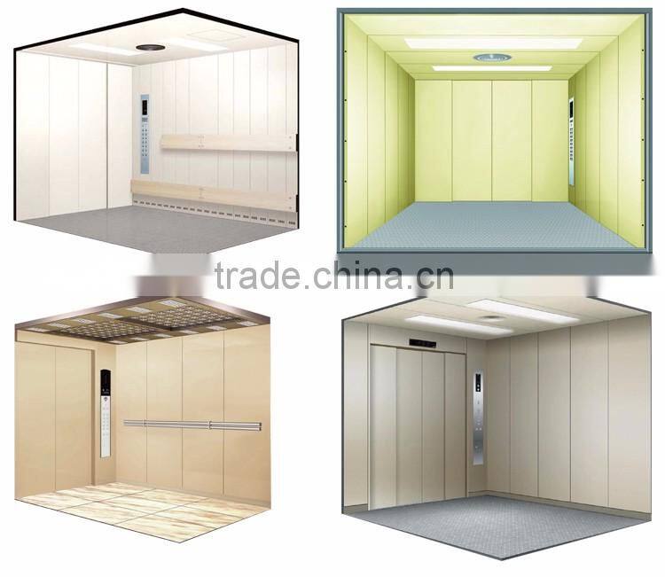 Quantity assured cast iron elevator weights the price of 1 ton freight elevator