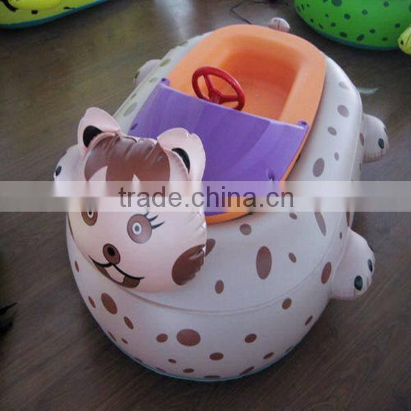 Hola cat design bumper boat for kids