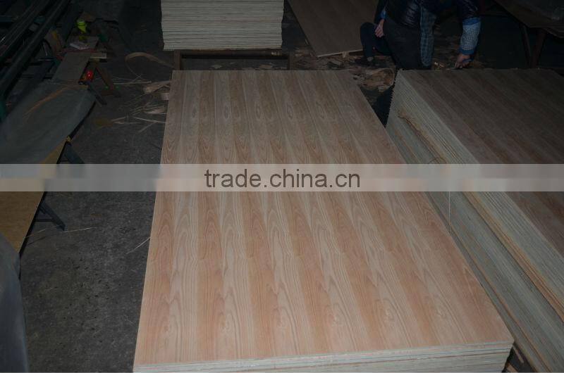 3mm red oak veneer plywood