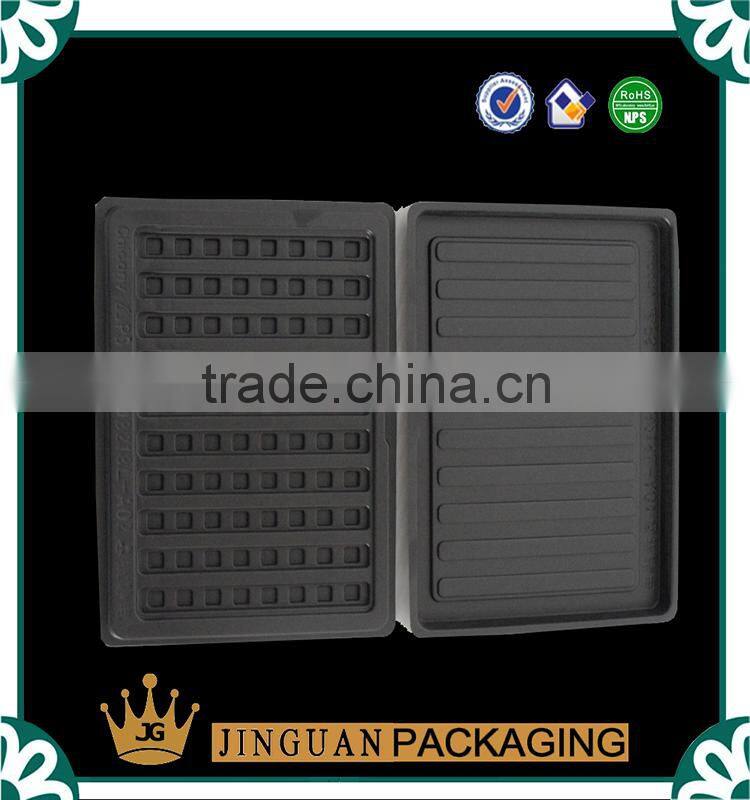 Cheap Plastic PET vacuum formed Electronic blister packaging , custom blister