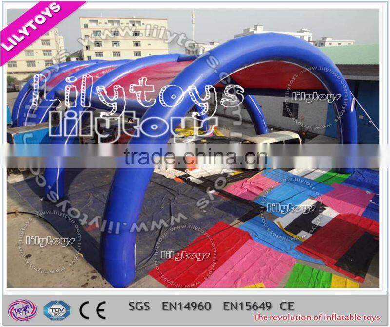 China Lilytoys large inflatable playground sport game covering playhouse
