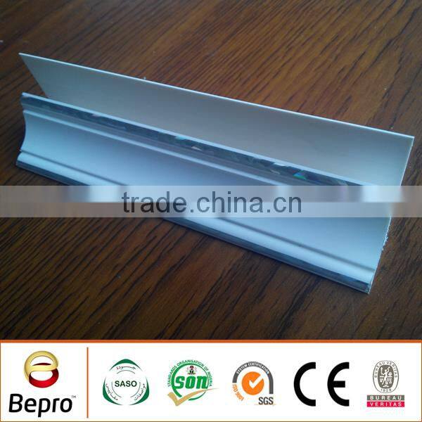 pvc ceiling cornice/pvc corner line/pvc top corner/PVC profile for decoration