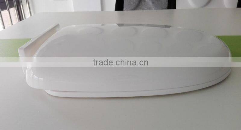 Family used pp plastic material full edge cera toilet seat price