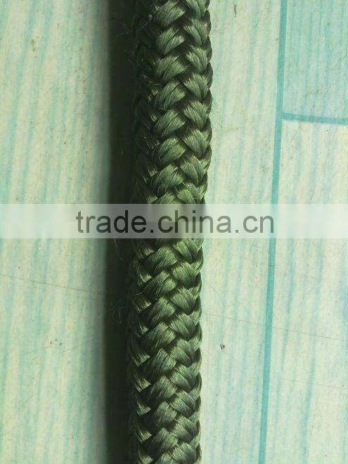 double layer braided rope with eye