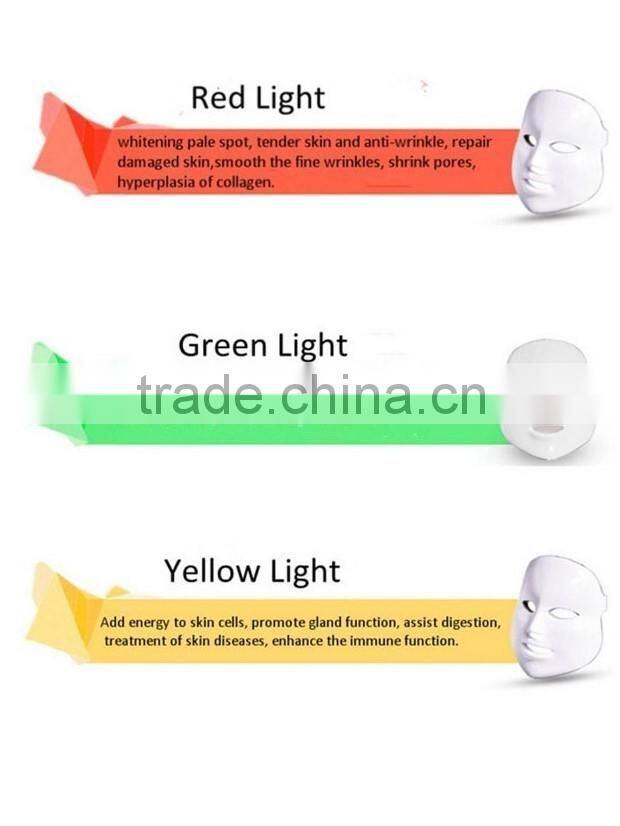led light facial therapy mask face mask beauty machine for sale