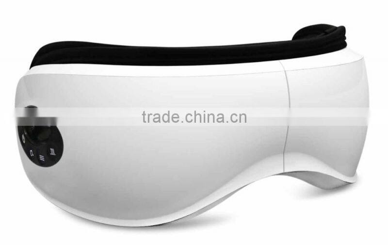 2016 Rechargeable Air Pressure Heat therapy MP3 Eye Care massager